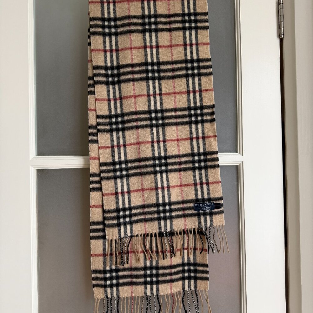 Burberry 100% Cashmere Scarf